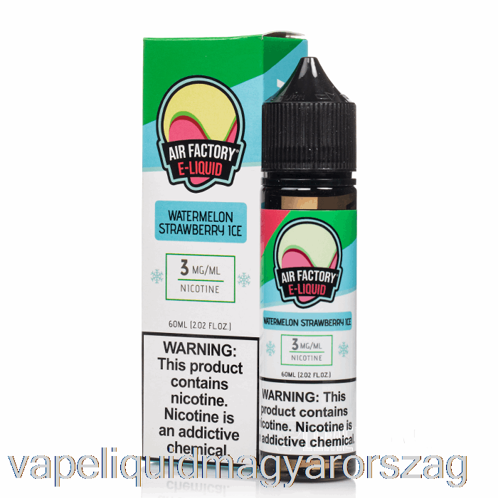 Görögdinnye Eper Jég - Levegőgyár - 60ml 6mg Vape Folyadék